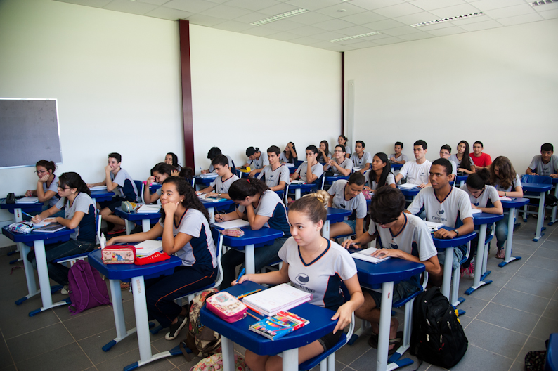 Sala de aula do CEFET-MG Campus Timóteo